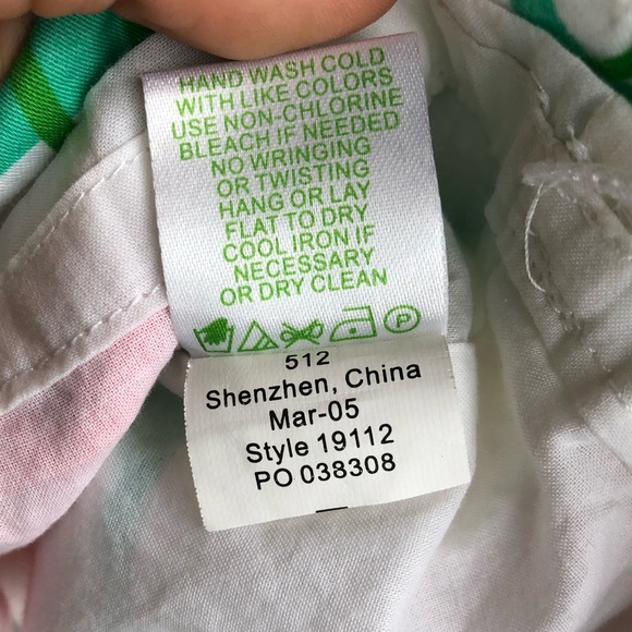 Lilly Pulitzer strapless ruffle shift dress, size 6 - Picture 8 of 12